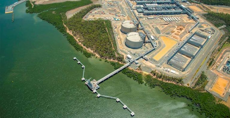 APLNG Curtis Island plant (conocophillips)