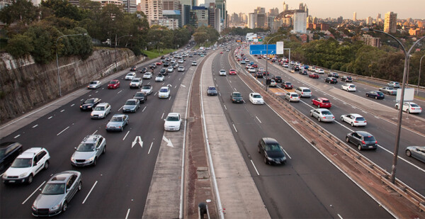 Traffic on Sydney roads (pollution)