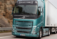 Why Australia has to boost fuel supply—and electrify transport Volvo Trucks heavy duty electric truck driving along cliffside road (amazon)