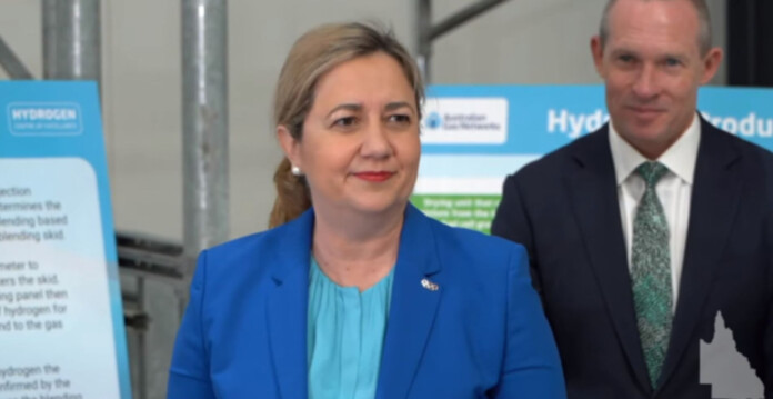Queensland Premier Annastacia Palaszczuk opens the Hydrogen Centre of Excellence in Brisbane