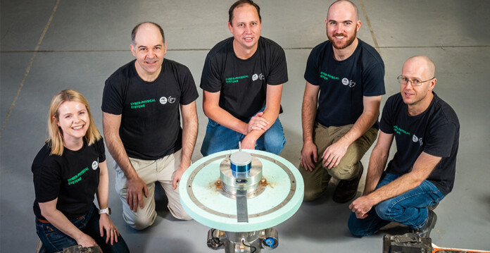 CSIRO researchers sitting around the RCVD (nuclear)