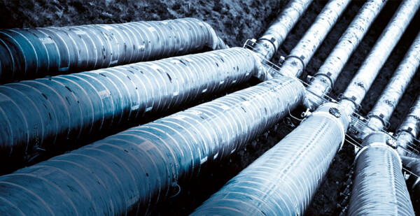 Massive pipelines in pumped hydro project (charter)