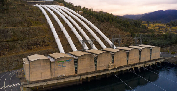 Pumped hydro infrastructure at Tumut 3 Power Station
