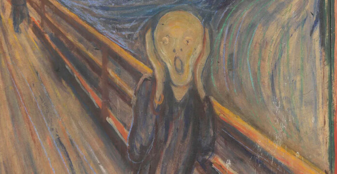 the-scream Depiction of Edvard Munch's famous painting The Scream