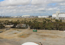 South Australia’s latest battery to join forces with flexible gas Empty site with power station in the background