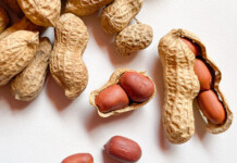 Researchers use peanut shells to make high-quality graphene Peanut and cracked peanut shells scattered artfully across a neutral background