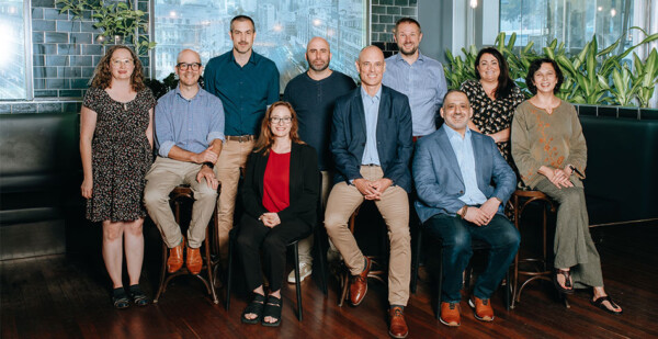 Group shot of male and female staff belonging to the National Energy Analysis Centre