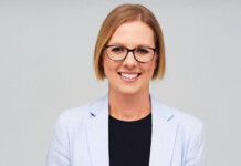 ARENA welcomes new Board leaders and directors Head and shoulders shot of smiling female executive wearing a pale blue suit jacket and dark eyeglasses