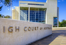 AER seeks to appeal AGL Centrepay decision in High Court External shot of Australia's High Court with blue sky overhead