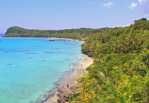 Australia commits $7.29M to bolster Pacific energy transition Beautiful blue water and tropical coastline in Vanuatu